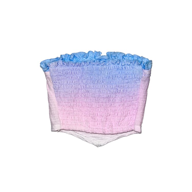 Flowers by Zoe Ombre Gauze Bandeau Top