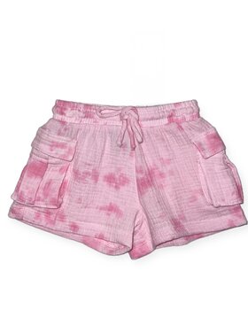 Flowers by Zoe Crystal Wash Cargo Short