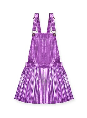 Mia New York Pleated Overall Dress