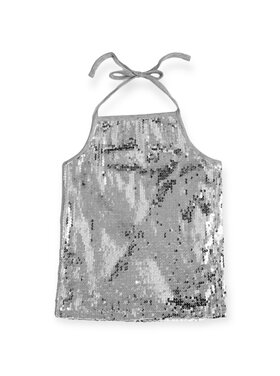 Mia New York Sequin Halter Top