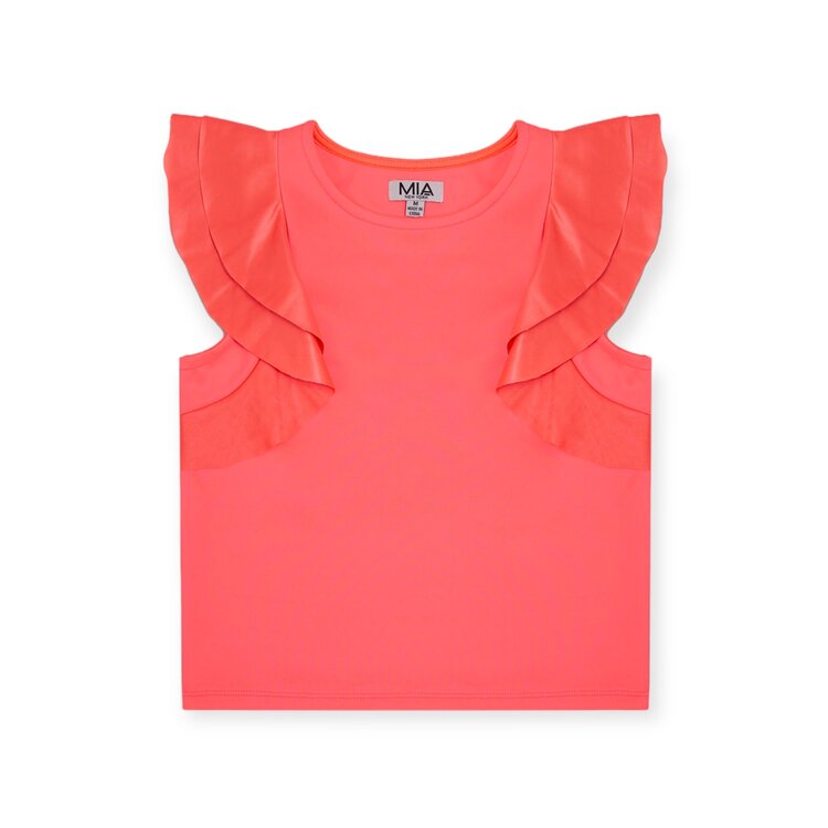 Mia New York Flutter Top