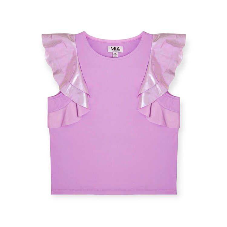 Mia New York Flutter Top