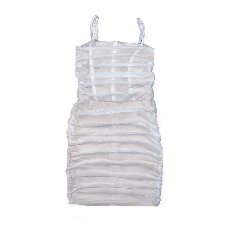 If So Mesh Corset Dress