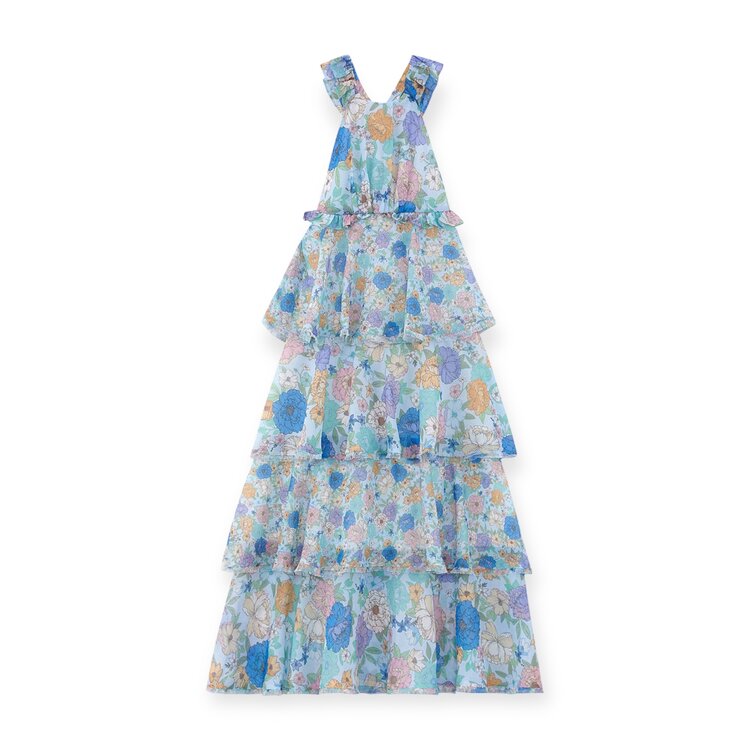 Marlo Kids Azure Maxi Dress