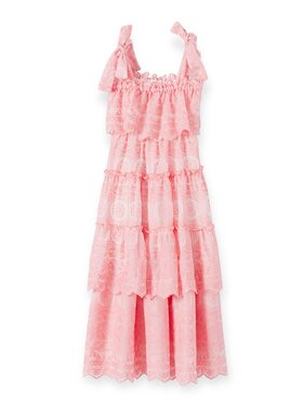 Marlo Kids Juniper Embroidered Maxi Dress