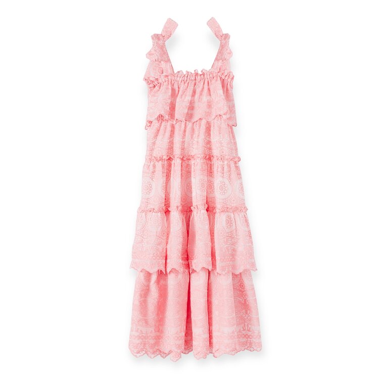 Marlo Kids Juniper Embroidered Maxi Dress