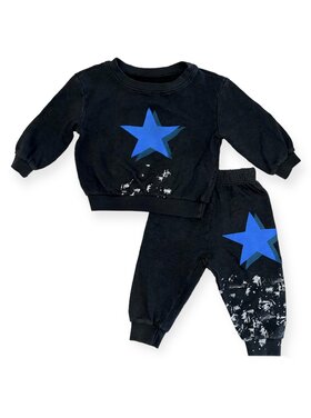 Californian Vintage Splatter Infant Pullover Set