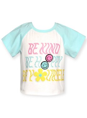 Sara Sara Be Kind, Be Happy, Be Yourself Tee