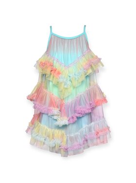 Sara Sara 3 Tier Rainbow Tutu Dress