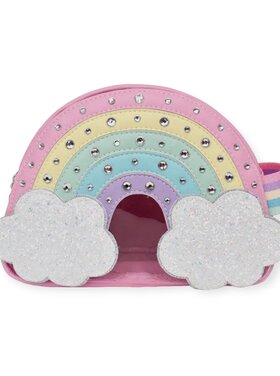 OMG Accessories Rainbow Clear Pouch