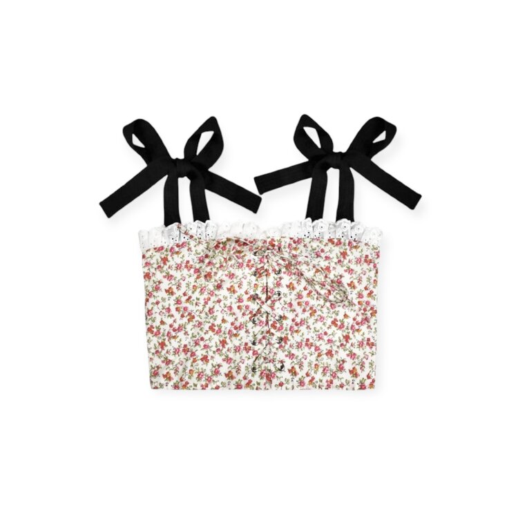 Katie J NYC Courtney Roses Top