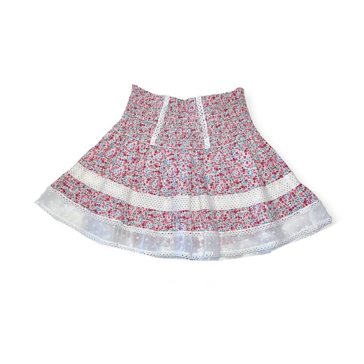 Katie J NYC Ditsy Floral Lara Skirt