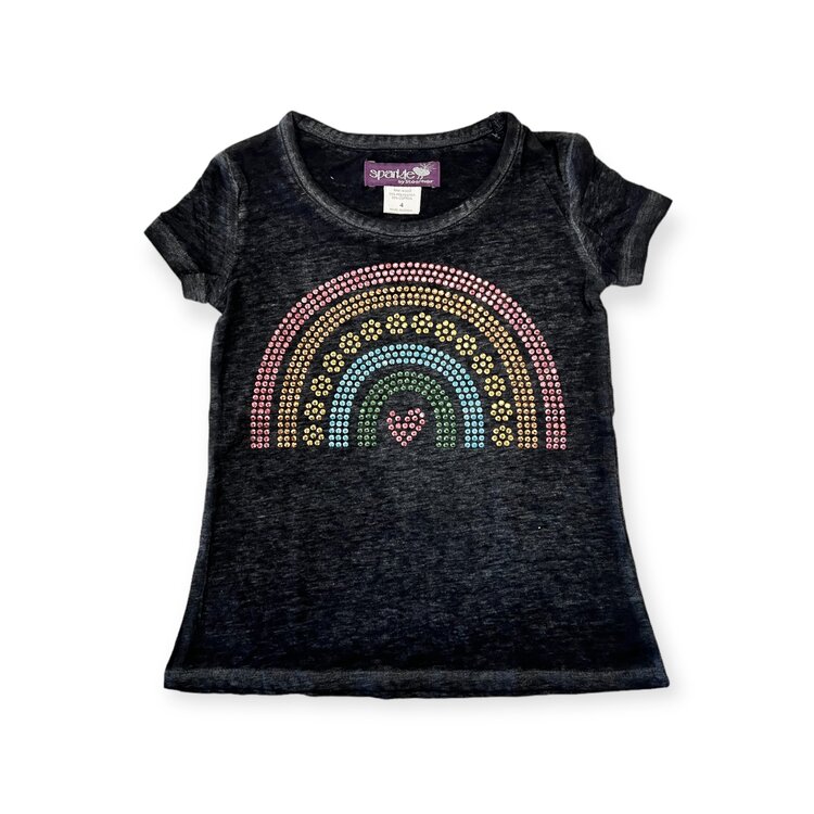 Sparkle by Stoopher Daisy Rainbow Tee