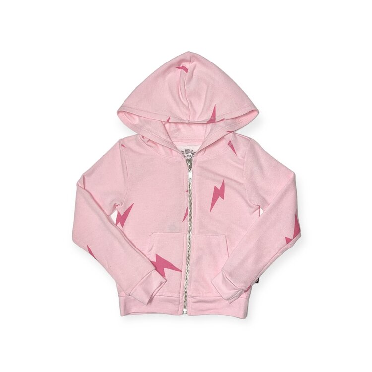 T2 Love Bolt Hooded Zip Up Jacket
