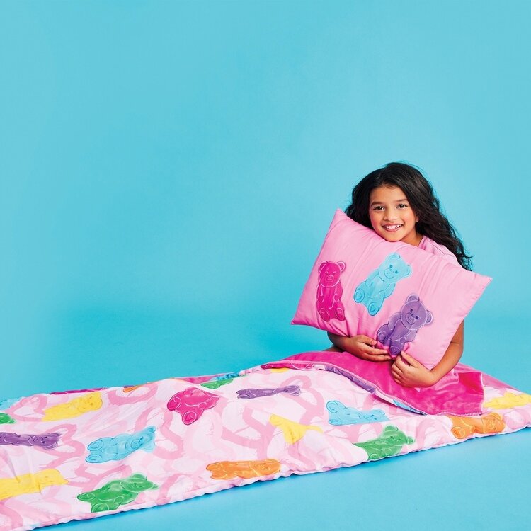 Iscream Beary Sweet Sleeping Bag Set