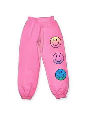 Firehouse Ombre Happy Faces Jogger