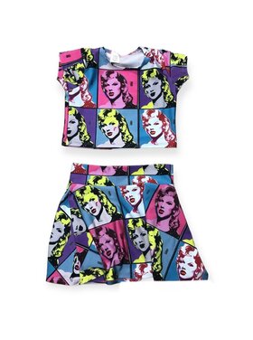 Les Tout Petits Swiftie Skirt Set
