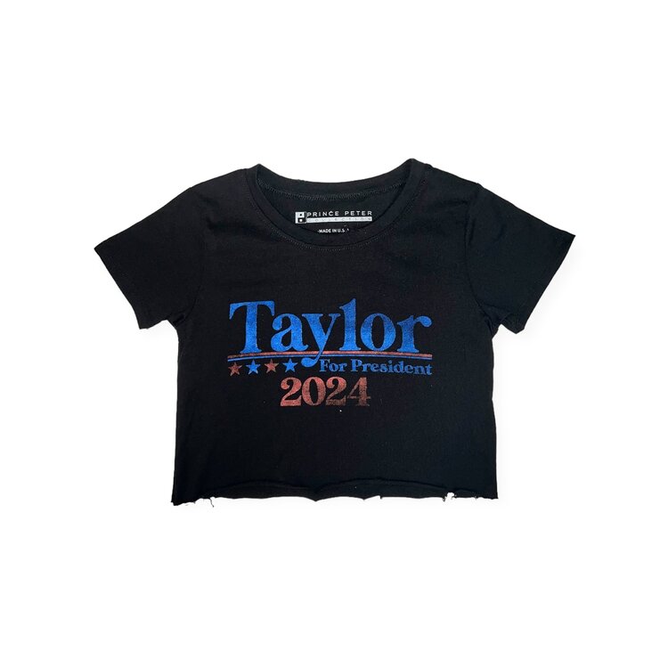 Prince Peter Taylor For President Crop Tee