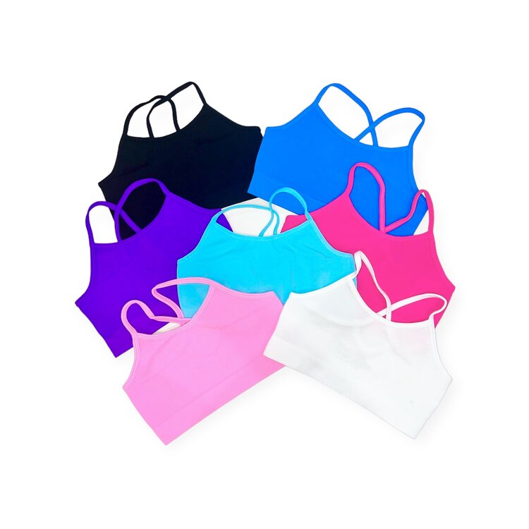 Malibu Sugar Bandeau Bra Cami (4-6x)