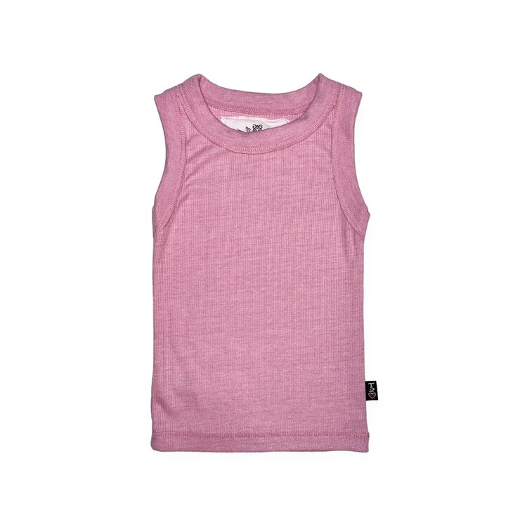 T2 Love Ribbed Fitted Tank