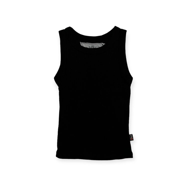 T2 Love Ribbed Solid Tank