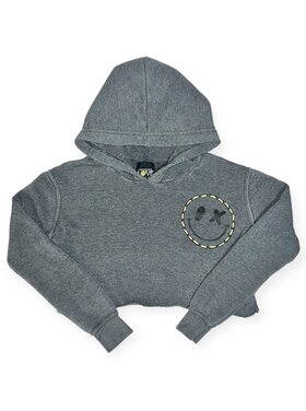 Love Junkie Crop Stitch Hoodie (4-6)