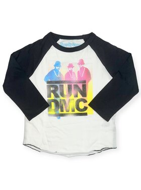 Rowdy Sprout RUN DMC Graffiti LS Raglan
