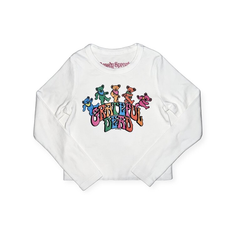 Rowdy Sprout Grateful Dead Bears LS Rib Tee