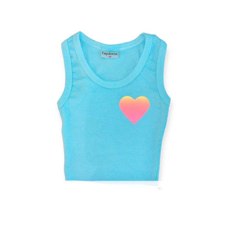 Firehouse Ombre Heart Tank