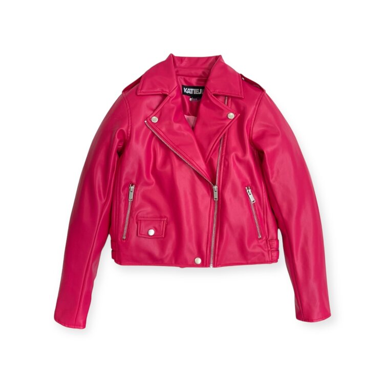 Katie J NYC Jagger Moto Jacket