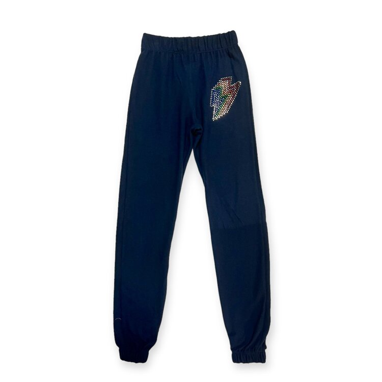 Sparkle by Stoopher Layered Bolt Hacci Jogger