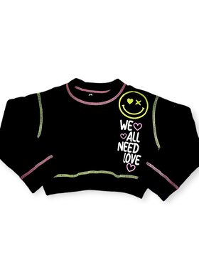 Flowers by Zoe We All Need Love Sweatshirt