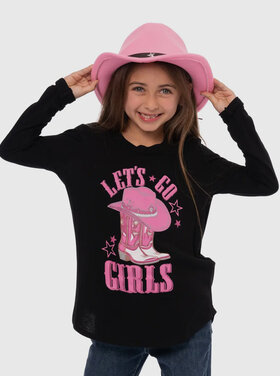 Malibu Sugar Let's Go Girls LS Tee