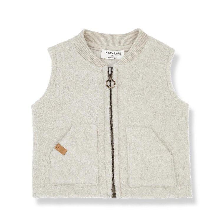 1+ In The Family Manel Zipper Vest