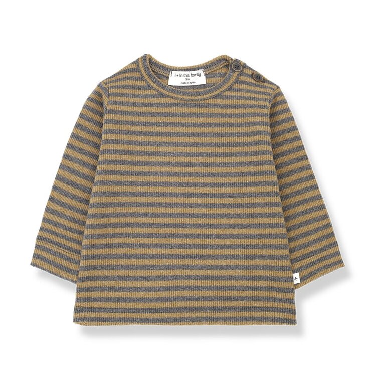 1+ In The Family Magali Stripe LS Tee