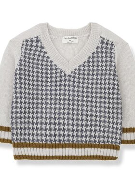 1+ In The Family Roderic Jacquard Sweater