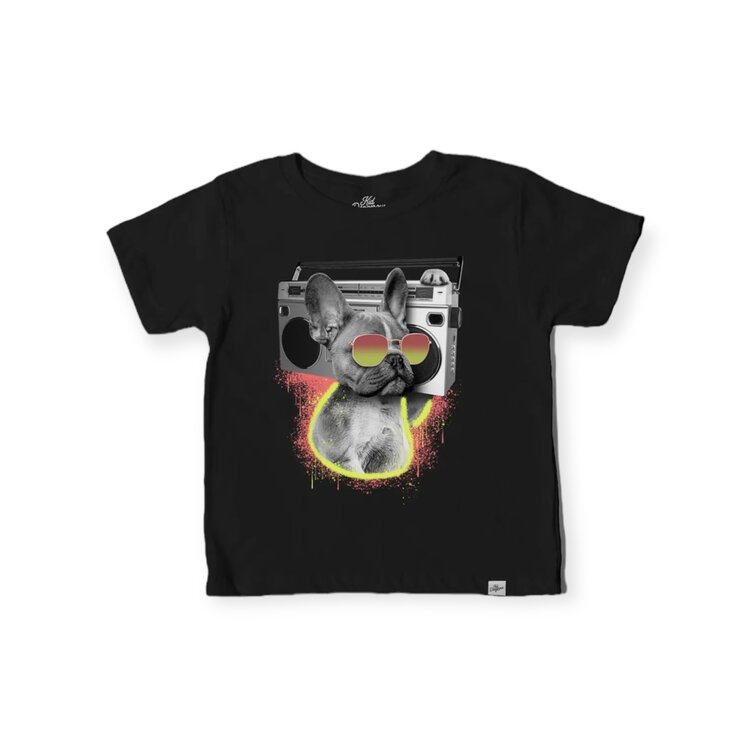 Kid Dangerous Frenchie Boombox Tee