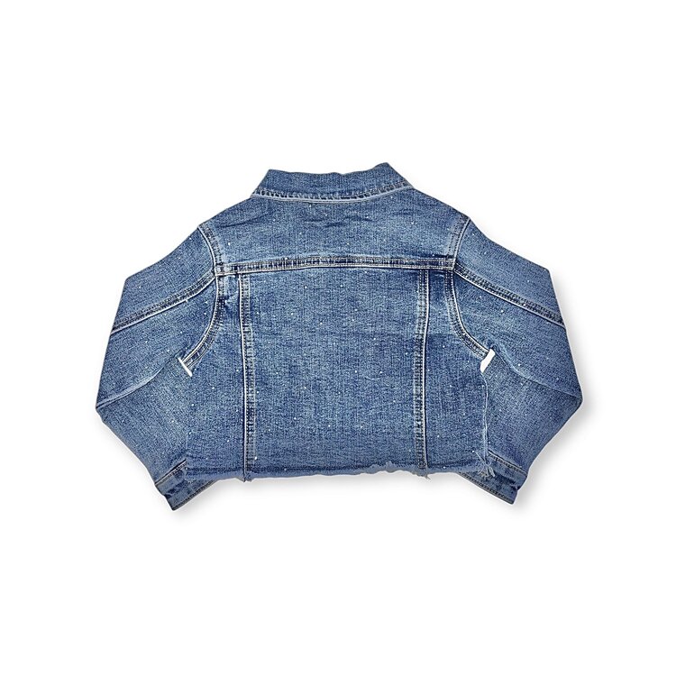 Flowers by Zoe Crystal Denim Jacket