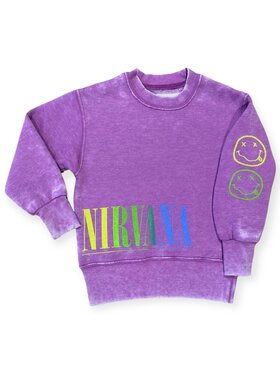 Rowdy Sprout Nirvana Crew Sweatshirt