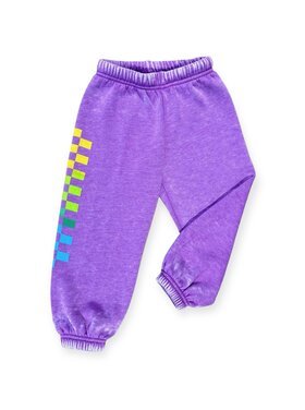 Rowdy Sprout Rainbow Check Sweatpant