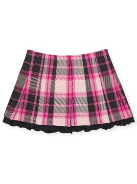 Katie J NYC Elicia Plaid Skirt