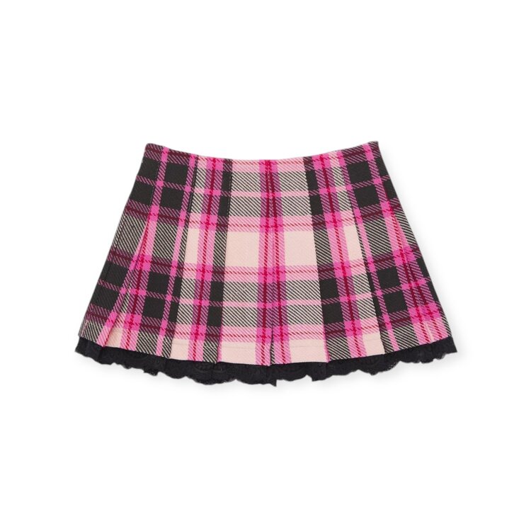 Katie J NYC Elicia Plaid Skirt