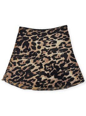 Cheryl Creations Kids Mila Leopard Mesh Bow Skirt