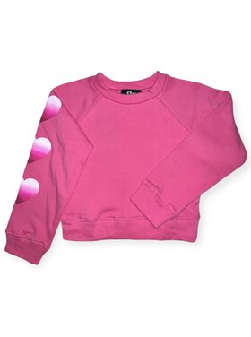 Flowers by Zoe Ombre Hearts Sweatshirt