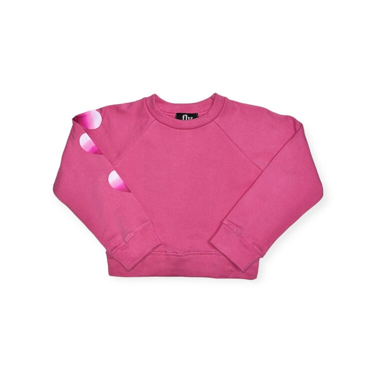 Flowers by Zoe Ombre Hearts Sweatshirt