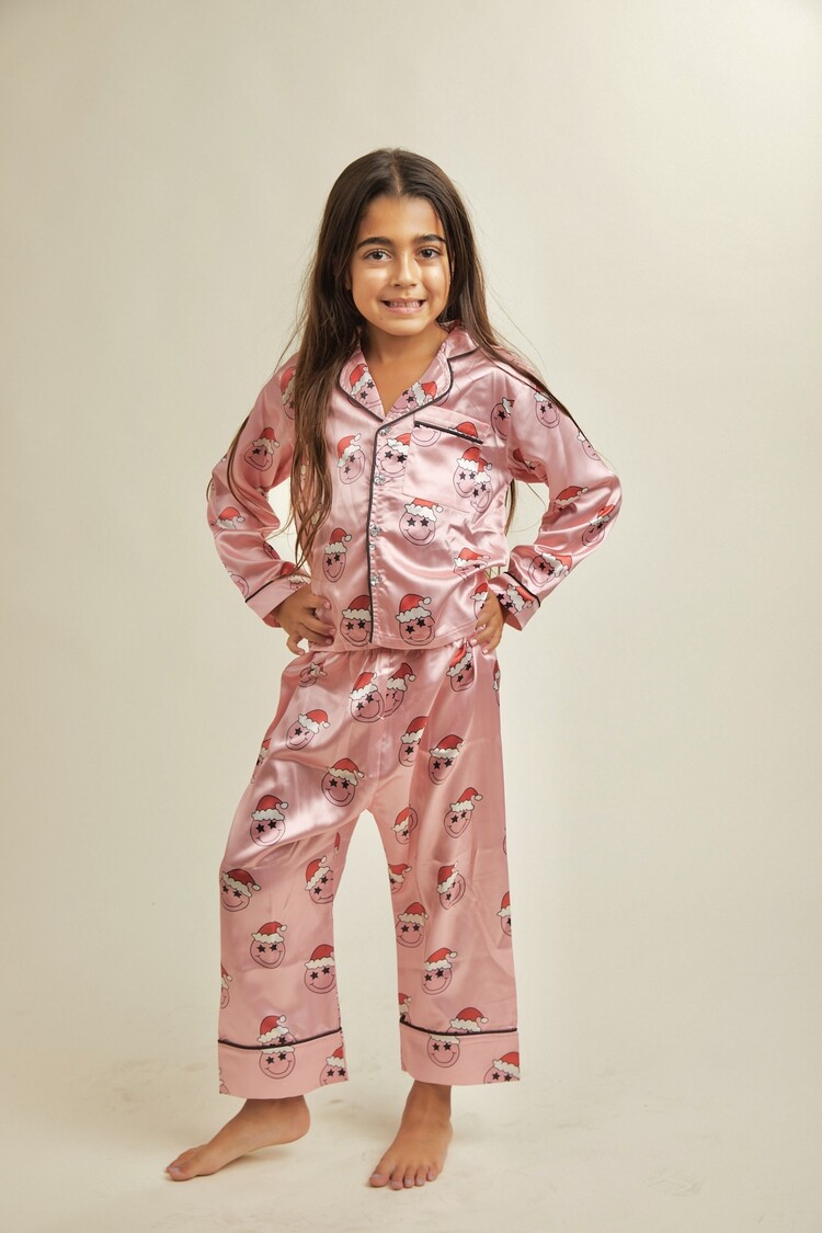 Dreamers Santa Satin Lounge Set