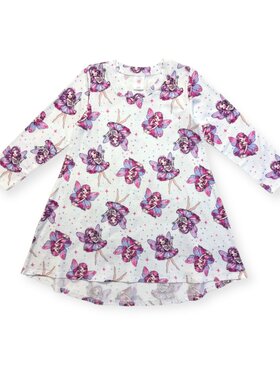 Esme Fairies LS Hi/Low Dress