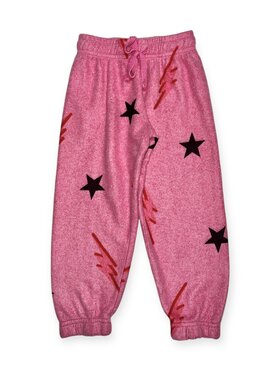 T2 Love Reverse Fleece Bolts Stars Jogger