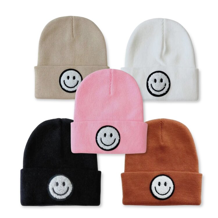Lucky Panda Kids Smiley Beanie