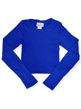 Cheryl Creations Kids Ribbed LS Top